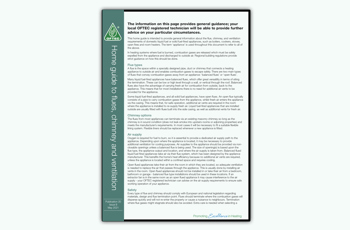 Quick print Home guide to flues, chimney and ventilation
